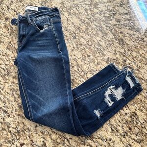 Bridge by gly distressed jeans, Size 24.